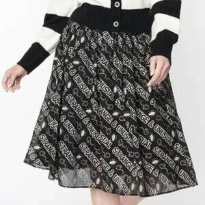Unique Vintage Beetlejuice Strange & Unusual Skirt - Plus Size